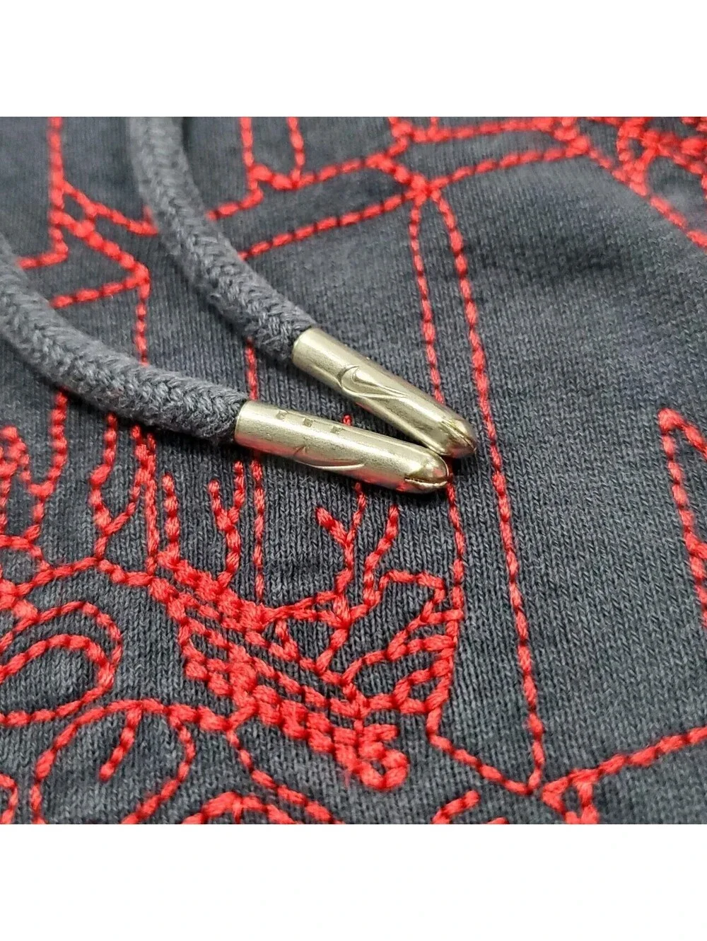 Men's MEDIUM Nike The Gunners SAMPLE Hoodie CXXV Arsenal FC Navy Sweatshirt Y2K